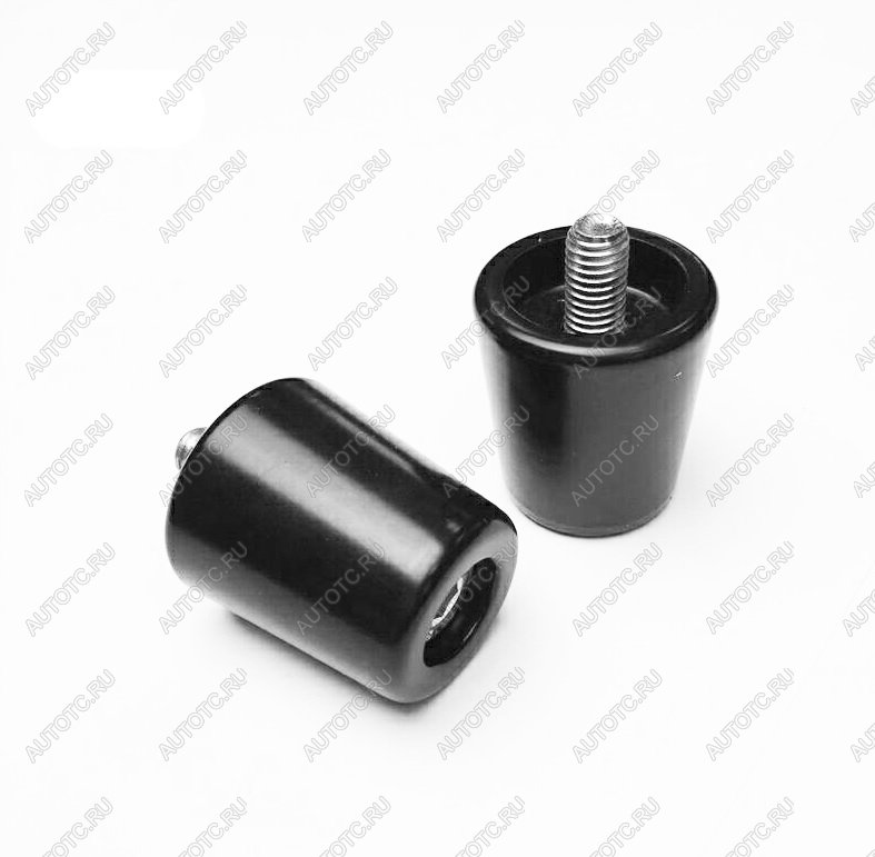 1 599 р. CRAZY IRON Грузики руля Kawasaki черный   6011black  с доставкой в г. Пермь
