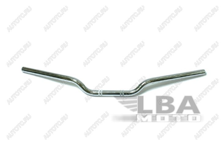 2 799 р. Руль для мотоцикла Honda CB400, стандартный, серебристый, без перемычки.  пм-00001488  с доставкой в г. Пермь