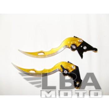 Короткие рычаги тормозасцепления в форме ножей для мотоциклов Yamaha  пм-00004377