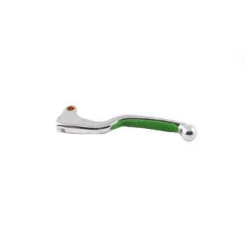 989 р. Рычаг сцепления c cиликоновой накладкой  SM-PARTS Kawasaki KLXKXF450 08-15 зеленый  010263-123-9319  с доставкой в г. Пермь. Увеличить фотографию 1