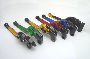 4 949 р. Складные рычаги тормозасцепления для мотоциклов Kawasaki  пм-00004383  с доставкой в г. Пермь. Увеличить фотографию 1