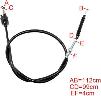 1 679 р. Тросик сцепления AHL BMW F650GS 08-15, F700GS 2013, F800GS 08-14  пм-00030017  с доставкой в г. Пермь. Увеличить фотографию 4