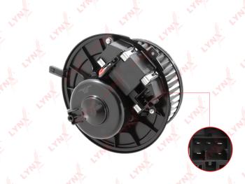 11 399 р. Вентилятор VW Golf AUDI A3 (03-13) SKODA Octavia (04-) отопителя салона LYNX LYNX rf1219  с доставкой в г. Пермь. Увеличить фотографию 2