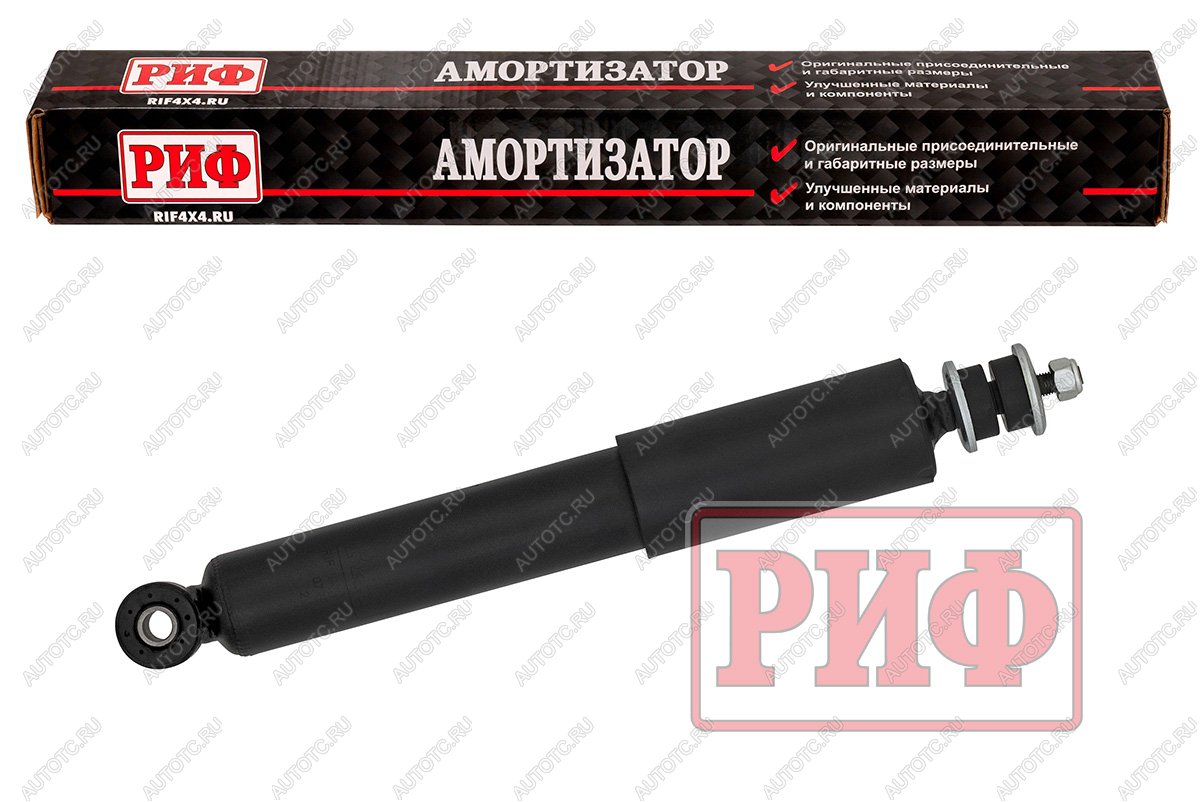 5 809 р. Амортизатор РИФ передний Mitsubishi Pajero Sport I 98-09 штатный  sag351sl  с доставкой в г. Пермь