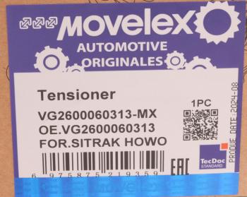 2 979 р. Ролик натяжителя SITRAK HOWO в сборе MOVELEX MOVELEX vg2600060313-mx  с доставкой в г. Пермь. Увеличить фотографию 9