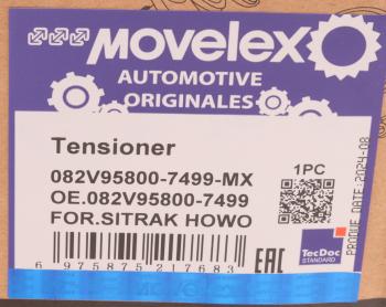 3 499 р. Натяжитель SITRAK HOWO ремня автоматический MOVELEX MOVELEX 082v958007499-mx  с доставкой в г. Пермь. Увеличить фотографию 9