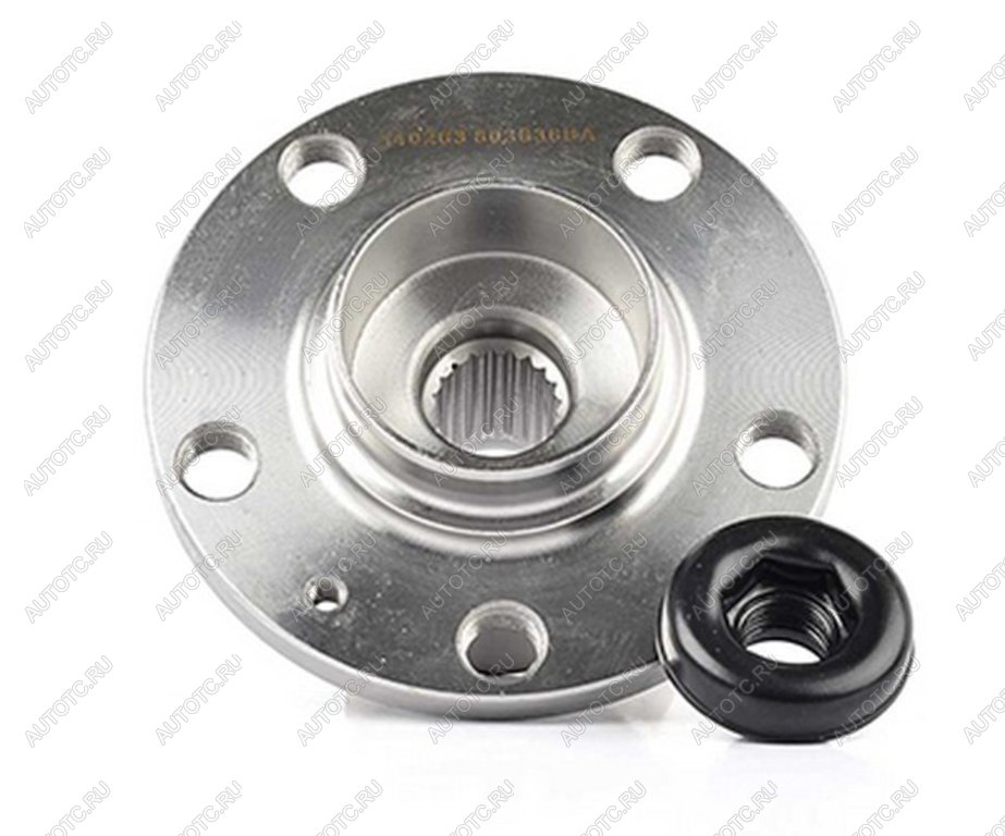 3 399 р. Ступица VW Polo (9N) AUDI A1,A2 SKODA Fabia передняя с подшипником BSG BSG bsg90605008 BSG bsg90605008  с доставкой в г. Пермь