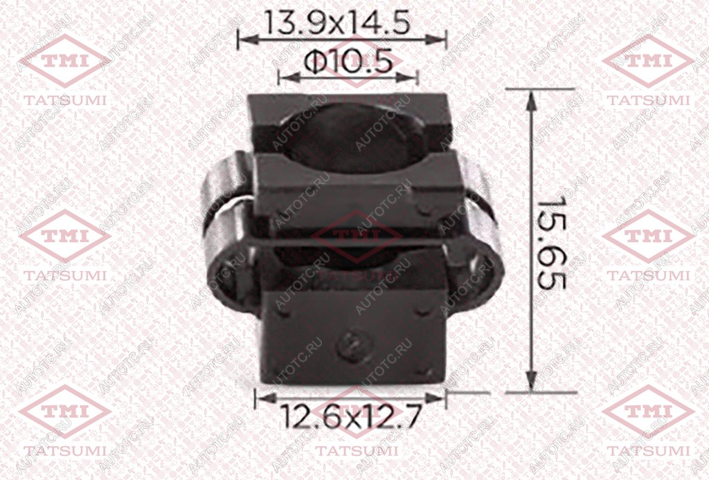 14 р. Клипса VW крепления защиты TATSUMI BELT TATSUMI BELT tjb1402  с доставкой в г. Пермь