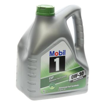6 299 р. Масло моторное Mobil1 ESP 0W30 синт.4л MOBIL MOBIL 157748 MOBIL 157748  с доставкой в г. Пермь. Увеличить фотографию 1