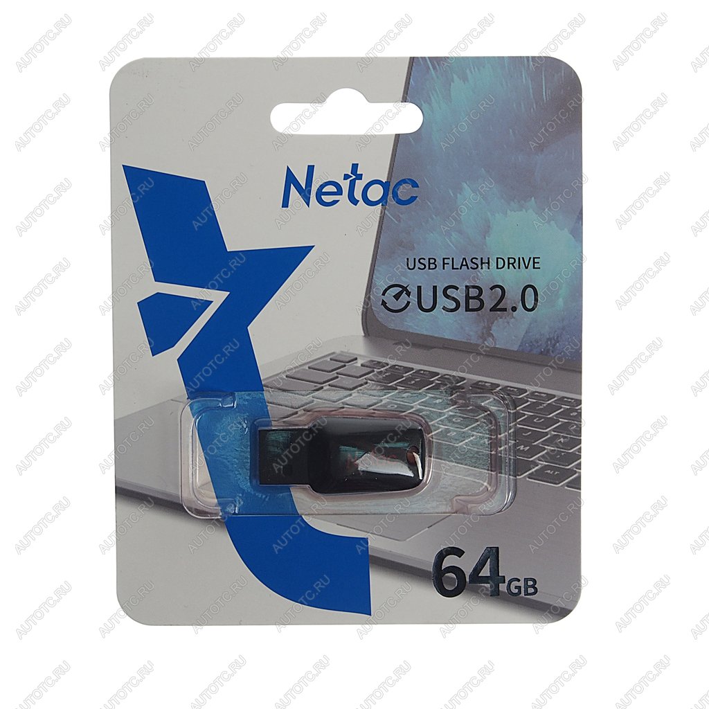 419 р. Карта памяти USB 64GB NETAC NETAC nt03u197n-064g-20bk  с доставкой в г. Пермь