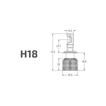 2 889 р. Лампа светодиодная 12V H7 PX26d бокс (2шт.) MTF MTF lan07k6  с доставкой в г. Пермь. Увеличить фотографию 5