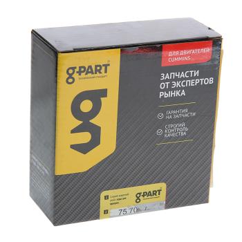 138 р. Вкладыш ГАЗ,ПАЗ дв.CUMMINS ISF 3.8 шатунный нижний d=0.00 G-PART (ОАО ГАЗ) G-PART gp.10050101  с доставкой в г. Пермь. Увеличить фотографию 3