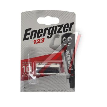 499 р. Батарейка CR123A ВС1 3V (фотоаппарат) блистер 1шт. ENERGIZER ENERGIZER el123 ap bl-1  с доставкой в г. Пермь. Увеличить фотографию 1