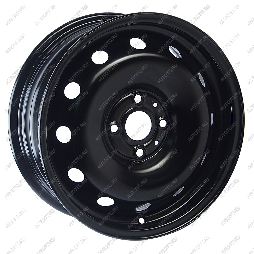 3 099 р. Диск колесный HYUNDAI Solaris KIA Rio (11-) R15 черный ASTERRO magnetto 15003 4х100 et46 d-54,1  с доставкой в г. Пермь