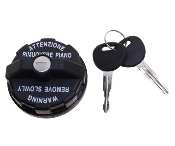 1 599 р. Крышка бака топливного HYUNDAI HD120,160,170,260,270,450 с ключами FYC FYC 31180-7ca00  с доставкой в г. Пермь. Увеличить фотографию 1