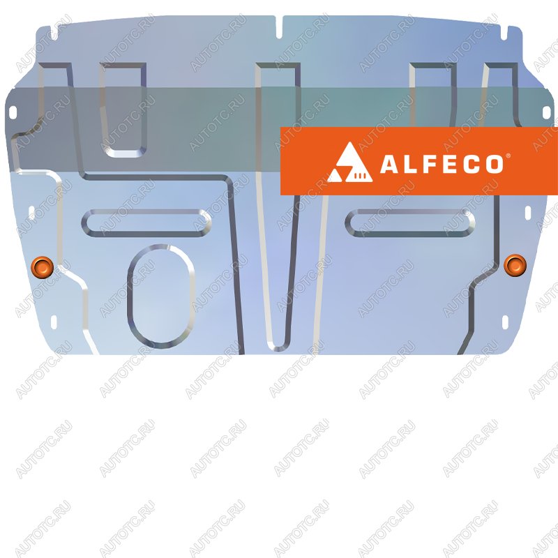 8 699 р. Защита картера и КПП V-2,0T (малая) ALFECO Chery Tiggo 8 1 T18 рестайлинг (2019-2023) (алюминий 4 мм)  с доставкой в г. Пермь