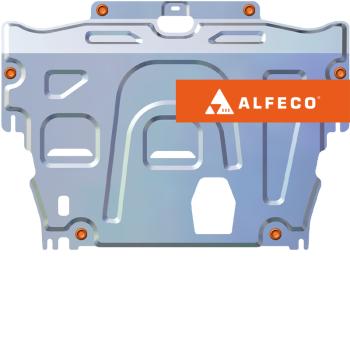 Защита картера и КПП V-all кроме2,5T ALFECO Ford Mondeo Mk4,BD дорестайлинг, седан (2007-2010) (алюминий 4 мм)