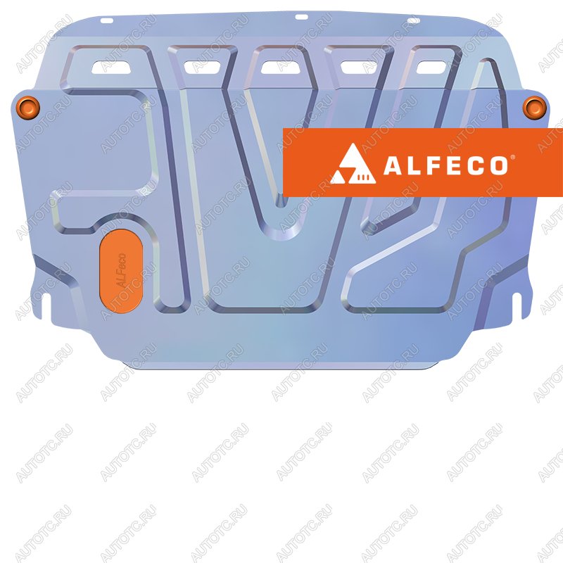 10 199 р. Защита картера и кпп V-all ALFECO KIA Cerato 2 TD седан (2008-2013) (алюминий 4 мм)  с доставкой в г. Пермь