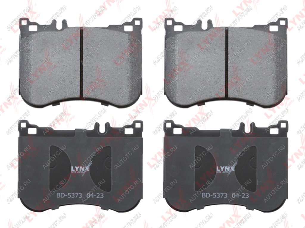 3 099 р. Колодки тормозные MERCEDES S (W222) (13-) передние (4шт.) LYNX LYNX bd5373  с доставкой в г. Пермь