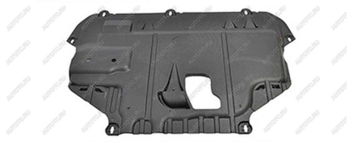 2 599 р. Защита двигателя FORD Focus 2 пыльник (пластик) BSG BSG bsg30922005  с доставкой в г. Пермь