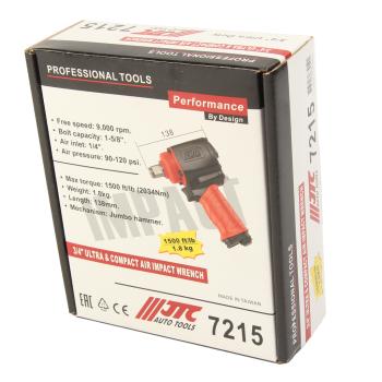 30 999 р. Гайковерт пневматический 34 2034Нм 9000обмин. 90-120PSI JTC JTC TOOLS CO., LTD jtc-7215  с доставкой в г. Пермь. Увеличить фотографию 9