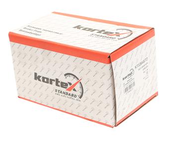 1 759 р. Комплект передних колодок дисковых тормозов (4 шт.) KORTEX Mitsubishi Pajero 4 V80 дорестайлинг (2006-2011)  с доставкой в г. Пермь. Увеличить фотографию 2