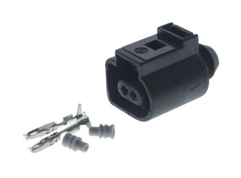 679 р. Разъем VAG электрический (2-х контактный) TE PARTS TE PARTS 7821600  с доставкой в г. Пермь. Увеличить фотографию 2