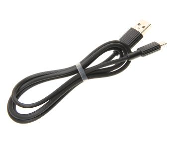 138 р. Кабель micro USB 1м черный XO XO nb156 black  с доставкой в г. Пермь. Увеличить фотографию 1