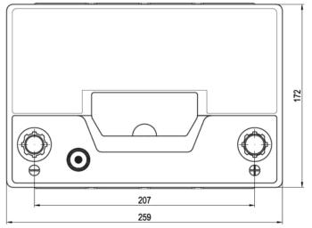 13 599 р. Аккумулятор VOLTHOR EFB 70Ач обратная полярность VOLTHOR 6ст70(0) 57029 d26  с доставкой в г. Пермь. Увеличить фотографию 4