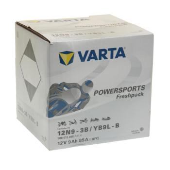 4 199 р. Аккумулятор VARTA MOTO FP + электролит 9А/ч VARTA 6ст9 12n9-3b(yb9l-b) VARTA 6ст9 12n9-3b(yb9l-b)  с доставкой в г. Пермь. Увеличить фотографию 3