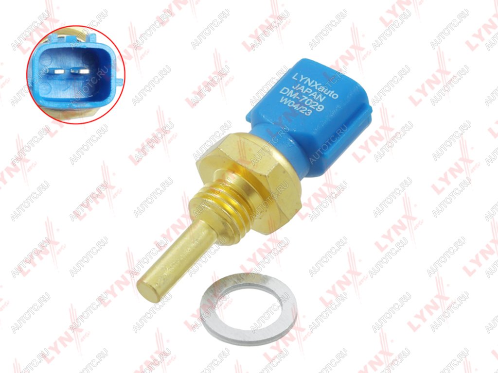 589 р. Датчик температуры NISSAN Almera (00-11) охлаждающей жидкости LYNX LYNX dm7029 LYNX dm7029  с доставкой в г. Пермь