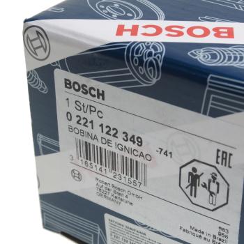 7 199 р. Катушка зажигания VW AUDI SEAT BOSCH BOSCH 0221122349 BOSCH 0221122349  с доставкой в г. Пермь. Увеличить фотографию 4