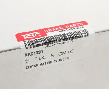 1 499 р. Цилиндр сцепления главный HYUNDAI Tucson (04-10) KIA Sportage (04-) TCIC TCIC kac1030 TCIC kac1030  с доставкой в г. Пермь. Увеличить фотографию 3