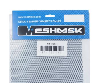 290 р. Решетка радиатора сетка (черная) 100х25см (ромб 7х13мм) MESHMSK MESHMSK sb-152511 MESHMSK sb-152511  с доставкой в г. Пермь. Увеличить фотографию 2