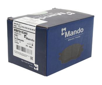 2 099 р. Колодки тормозные AUDI 100,A6,A8 задние (4шт.) MANDO MANDO mbf015365 MANDO mbf015365  с доставкой в г. Пермь. Увеличить фотографию 2