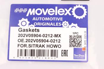 789 р. Прокладка SITRAK HOWO дв.MC11,MC13 поддона масляного MOVELEX MOVELEX 202v059040212-mx MOVELEX 202v059040212-mx  с доставкой в г. Пермь. Увеличить фотографию 7