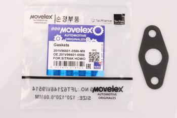 39 р. Прокладка SITRAK HOWO дв.MC11.40-50 трубки турбокомпрессора MOVELEX MOVELEX 201v966010586-mx MOVELEX 201v966010586-mx  с доставкой в г. Пермь. Увеличить фотографию 2