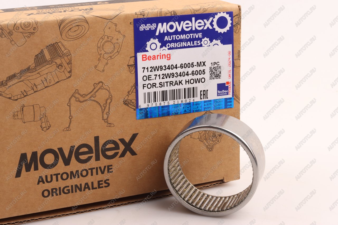 319 р. Подшипник SITRAK HOWO вала тормозного (мост VGD95) (42х52х20) MOVELEX MOVELEX 712w934046005-mx MOVELEX 712w934046005-mx  с доставкой в г. Пермь