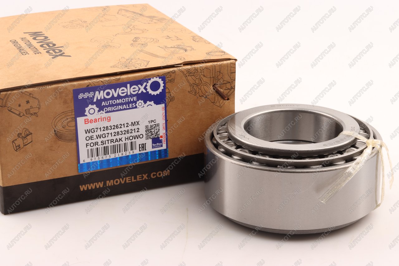 2 179 р. Подшипник SITRAK HOWO хвостовика редуктора среднего моста MOVELEX MOVELEX wg7128326212-mx MOVELEX wg7128326212-mx  с доставкой в г. Пермь