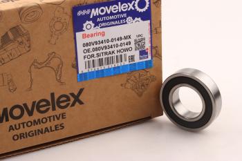 329 р. Подшипник SITRAK HOWO шариковый MOVELEX MOVELEX 080v934100149-mx MOVELEX 080v934100149-mx  с доставкой в г. Пермь. Увеличить фотографию 1