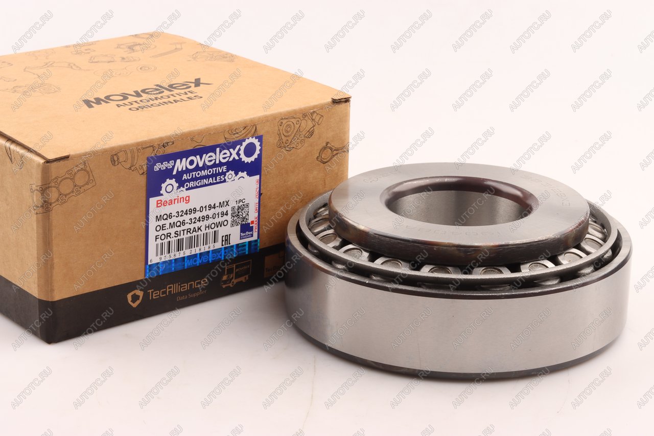3 999 р. Подшипник SITRAK HOWO роликовый конический MOVELEX MOVELEX mq6324990194-mx MOVELEX mq6324990194-mx  с доставкой в г. Пермь
