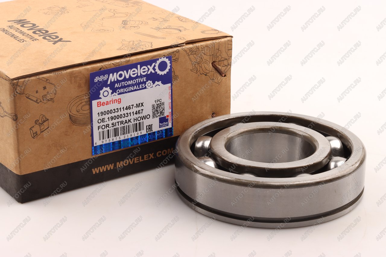 919 р. Подшипник SITRAK HOWO кулака поворотного MOVELEX MOVELEX 190003311467-mx MOVELEX 190003311467-mx  с доставкой в г. Пермь