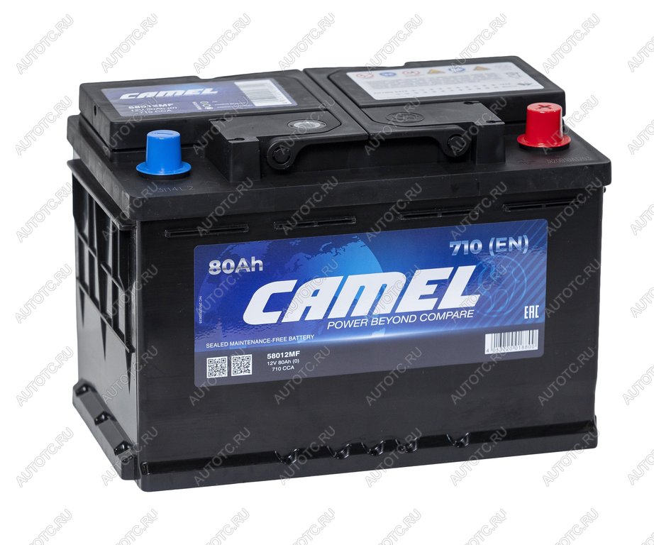 9 999 р. Аккумулятор CAMEL 80А/ч обратная полярность CAMEL 6ст80(0) l3 CAMEL 6ст80(0) l3  с доставкой в г. Пермь