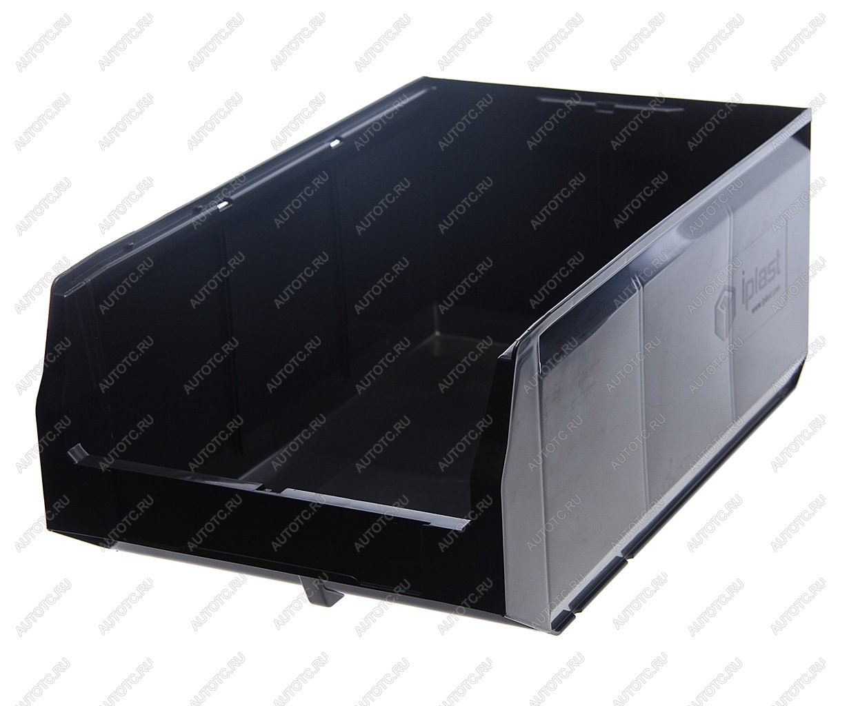 629 р. Лоток складской 500х300х200мм черный IPLAST IPLAST ip-565616 IPLAST ip-565616  с доставкой в г. Пермь