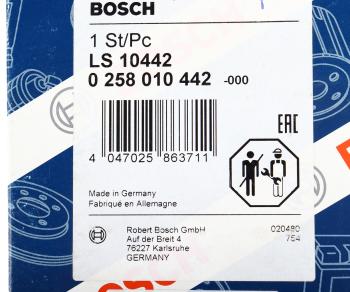 8 999 р. Датчик кислорода PORSCHE Cayenne (10-) (4.8) BOSCH BOSCH 0258010442 BOSCH 0258010442  с доставкой в г. Пермь. Увеличить фотографию 4