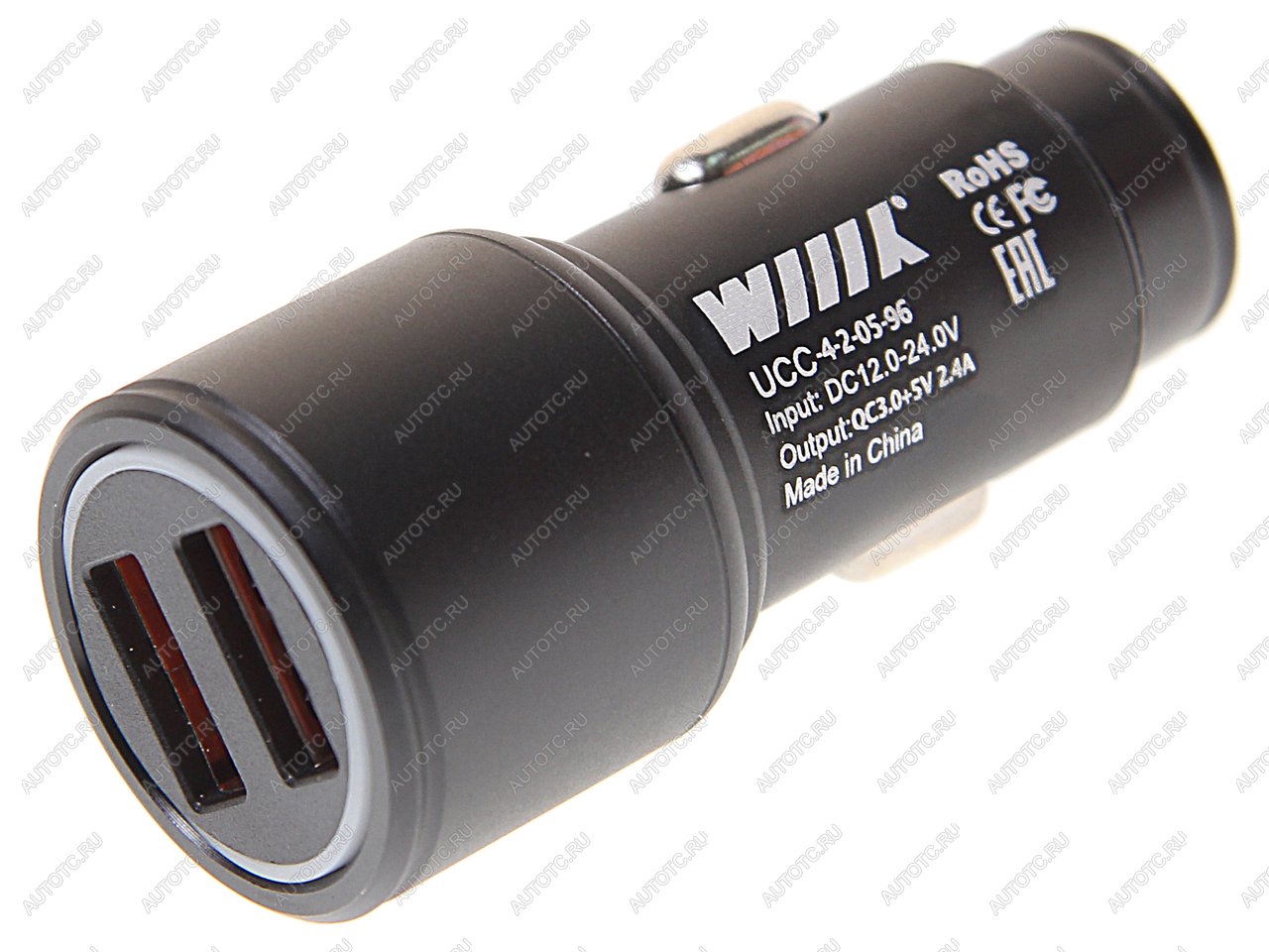 669 р. Устройство зарядное в прикуриватель 2USB 12V WIIIX WIIIX ucc-4-2-05-96 WIIIX ucc-4-2-05-96  с доставкой в г. Пермь