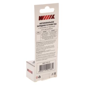 839 р. Устройство зарядное в прикуриватель 1USB + 1 Type C 12V WIIIX WIIIX ucc-7-2-11 WIIIX ucc-7-2-11  с доставкой в г. Пермь. Увеличить фотографию 4