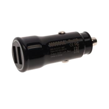 339 р. Устройство зарядное в прикуриватель 2USB 12V WIIIX WIIIX ucc-5-2-01-ant WIIIX ucc-5-2-01-ant  с доставкой в г. Пермь. Увеличить фотографию 2