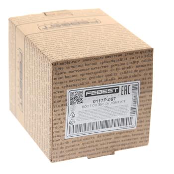 1 699 р. Пыльник ШРУСа LEXUS GX470 наружного комплект FEBEST FEBEST 0117p-067 FEBEST 0117p-067  с доставкой в г. Пермь. Увеличить фотографию 2