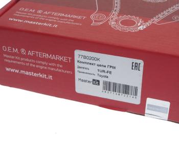 17 449 р. Комплект цепи ГРМ TOYOTA Land Cruiser (10-) MASTERKIT MASTERKIT 77b0200k MASTERKIT 77b0200k  с доставкой в г. Пермь. Увеличить фотографию 8